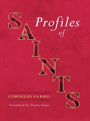 cover image of Profiles of Saints